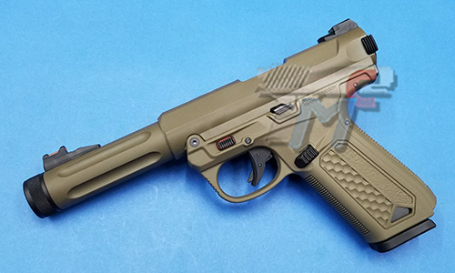 Action Army AAP-01 ASSASSIN Gas Blow Back Pistol (FDE) - Click Image to Close